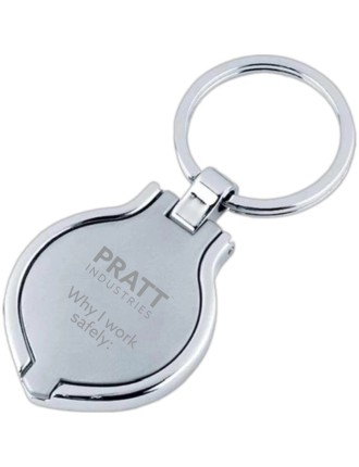 Why I Work Safely Keychain